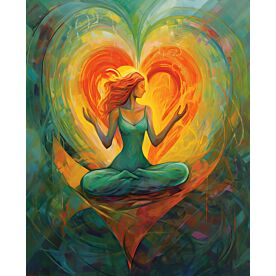 Meditation Love 3616 Wallpaper Wall Mural