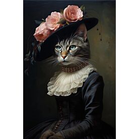 Lady Whiskers 5590 Wallpaper Wall Mural