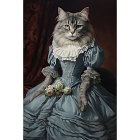 Maine Cat Dressup 5707 Wallpaper Wall Mural