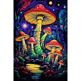 Mushroom Glow 5750 Wallpaper Wall Mural