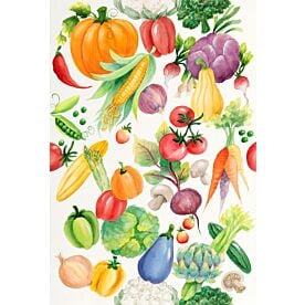 Watercolor Vegetables