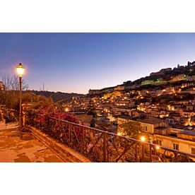 Charming Modica Sunset Wallpaper Wall Mural