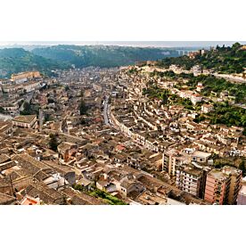 Aerial view of Modica Wallpaper Wall Mural