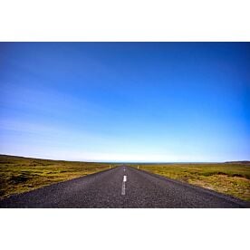 Deserted Iceland Road