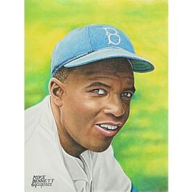 Jackie Robinson Portrait