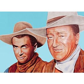 John Wayne & James Stewart