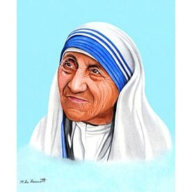 Mother Teresa Portrait