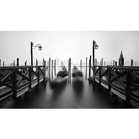 Venice in Grayscale 2 Wallpaper Wall Mural