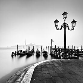 Venice in Grayscale 3 Wallpaper Wall Mural