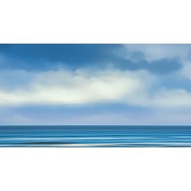 Sea and Sky - Schwartz Wallpaper Wall Mural