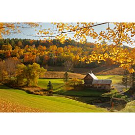 Pastoral Vermont Farmstead – Schwartz Wallpaper Wall Mural