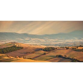 Sundown Over the Rolling Hills Wallpaper Wall Mural