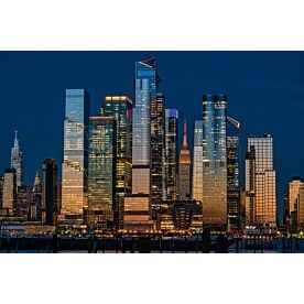 Hudson Yards and ESB 663 Mural Wallpaper Wall Mural