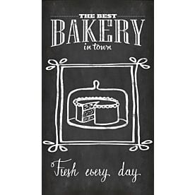 Haase Chalkboard Bakery Wallpaper Wall Mural