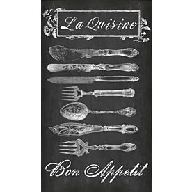 Haase Chalkboard Vintage La Cuisine Wallpaper Wall Mural