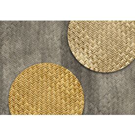 Haase Round Weave Shapes Wallpaper Wall Mural