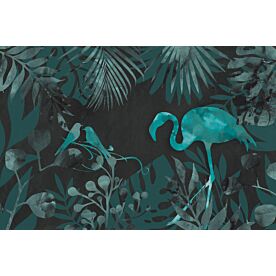 Haase Flamingo Jungle Wallpaper Wall Mural