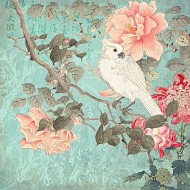 Haase Chinese Cockatoo Garden Wallpaper Wall Mural