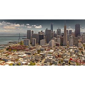 SF Skyline Wallpaper Wall Mural