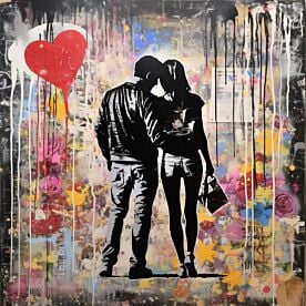 Urban Romance 2 Wallpaper Wall Mural