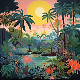 Tropical Paradise Dreams 47 Wallpaper Wall Mural