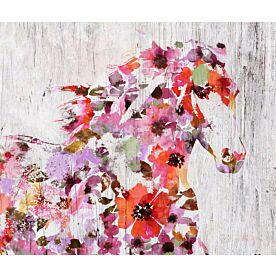 Floral Summer Horse