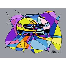 Mercedes Color 2 Wallpaper Wall Mural