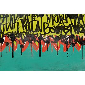 Abstract Graffiti 11 Wallpaper Wall Mural