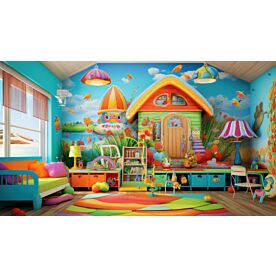 Happy Kids Room 1 Wallpaper Wall Mural