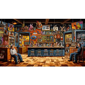 Surreal Shop Wallpaper Wall Mural