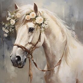 Equine Elegance 101 Wallpaper Wall Mural