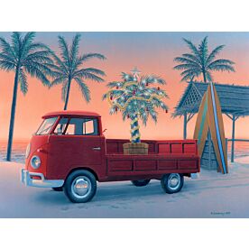 Coastal Christmas by R Courtney Wallpaper Wall Mural