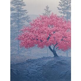 Cherry Tree Path by R Courtney Wallpaper Wall Mural