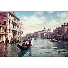 Gondolier Italy Wallpaper Wall Mural