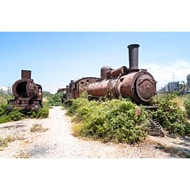 Train Heritage Wallpaper Wall Mural