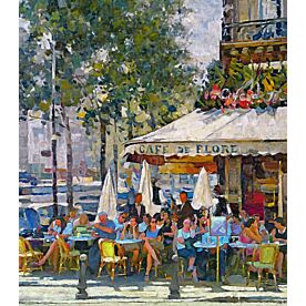 Paris Cafe Three Wallpaper Wall Mural