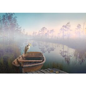 Aquatic Resters Two Wallpaper Wall Mural