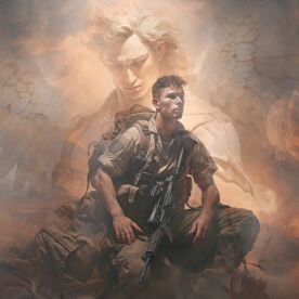 Shield Of Faith Soldier Wallpaper Wall Mural