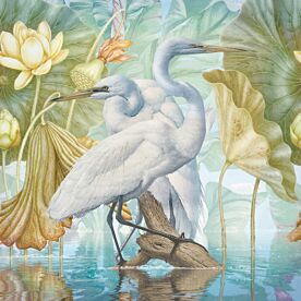 Water Walkers One Tropical Wallpaper Wall Mural