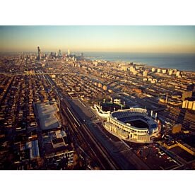 Old and New Comiskey Parks Chicago 1546 Wallpaper Wall Mural