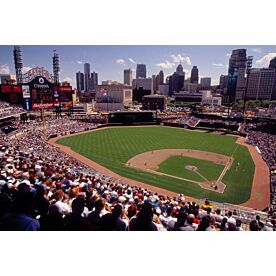 Comerica Baseball Park Detroit 7920 Wallpaper Wall Mural