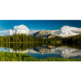 Alberta Cascade Mountain 7647 Wallpaper Wall Mural