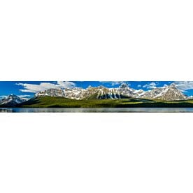 Waterfowl Lake Mountains 7735 Wallpaper Wall Mural