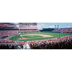 Cardinals at Cincinatti Great American Ballpark 2871 Wallpaper Wall Mural