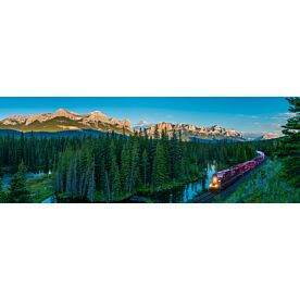 Rocky Mountain Train 3026 Wallpaper Wall Mural