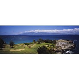 Bay Course at Ritz-Carlton Kapalua Wallpaper Wall Mural