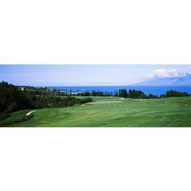 Kapalua Golf Course Oceanside Wallpaper Wall Mural