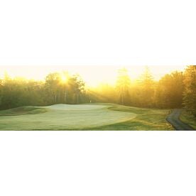 Maine Golf Sunrise Wallpaper Wall Mural