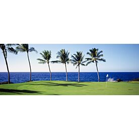 Big Island Golf Course Wallpaper Wall Mural