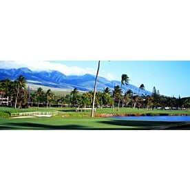 Kanapali Golf Course Maui Wallpaper Wall Mural